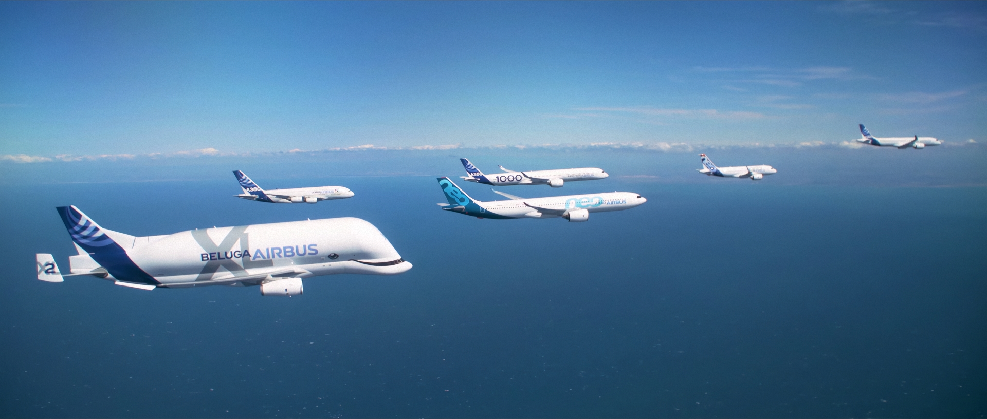 Airbus 50th Anniversary ~ Commercial aircraft